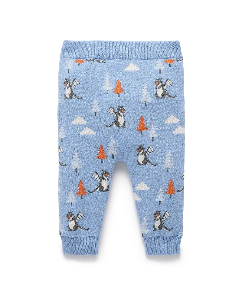 Magical Forest Knit Leggings by Purebaby