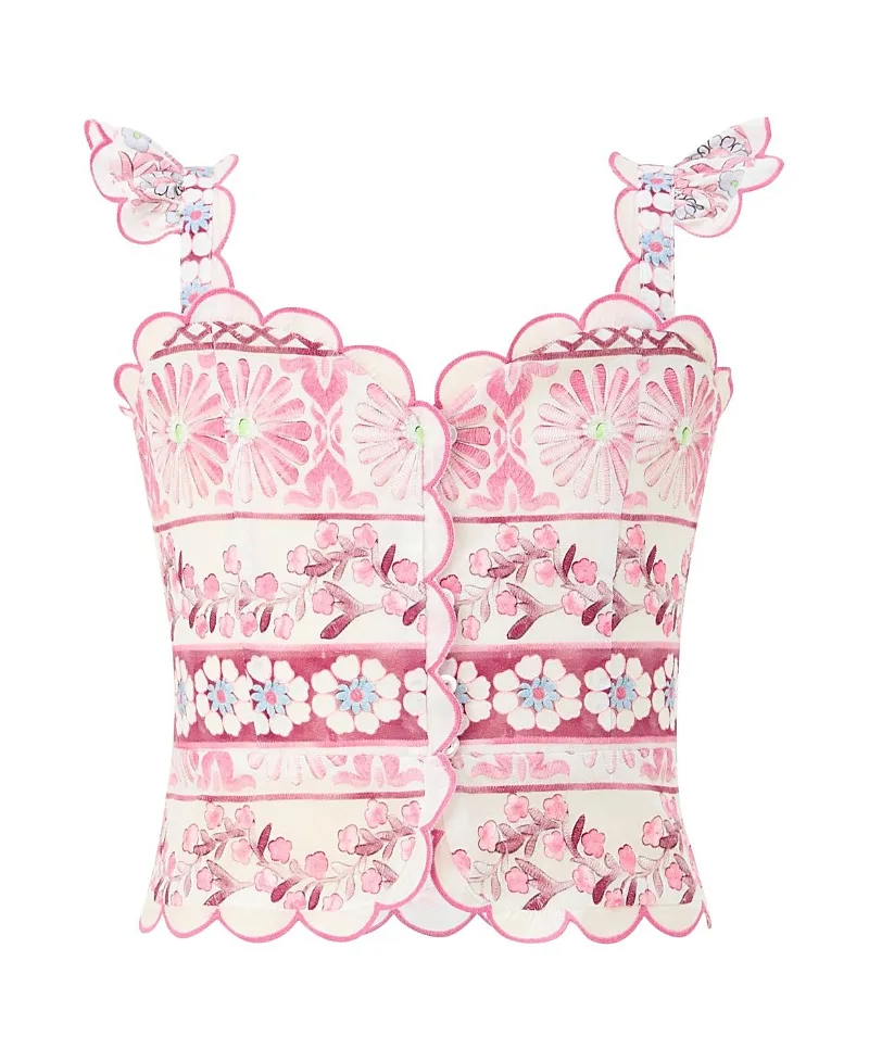 Lara Embroidered Top by Marlo Kids