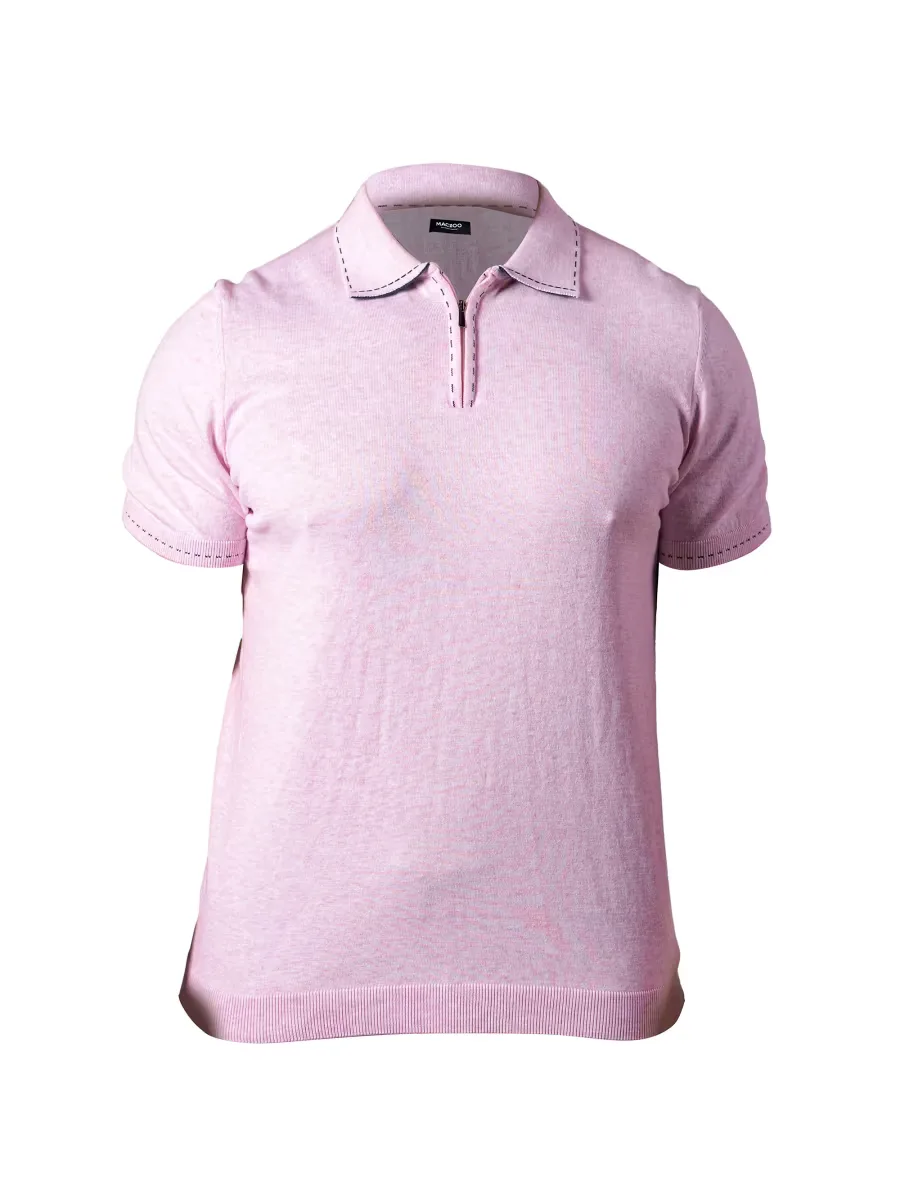 Polo Zip Shirt by Maceoo