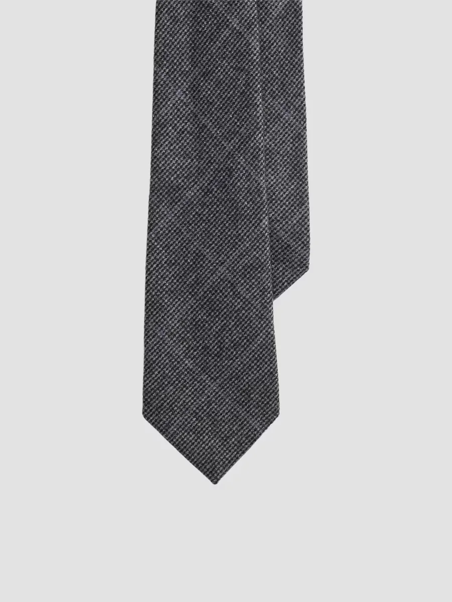 Purple Label Mini-Tick Wool-Cashmere Tie by Ralph Lauren