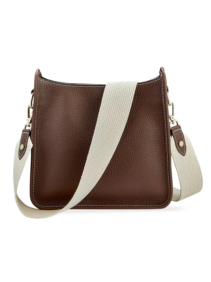 Elle Leather Crossbody Bag by GiGi New York