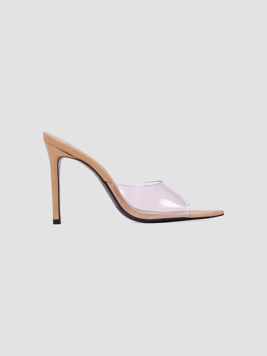Bella Suede Mules by Black Suede Studio
