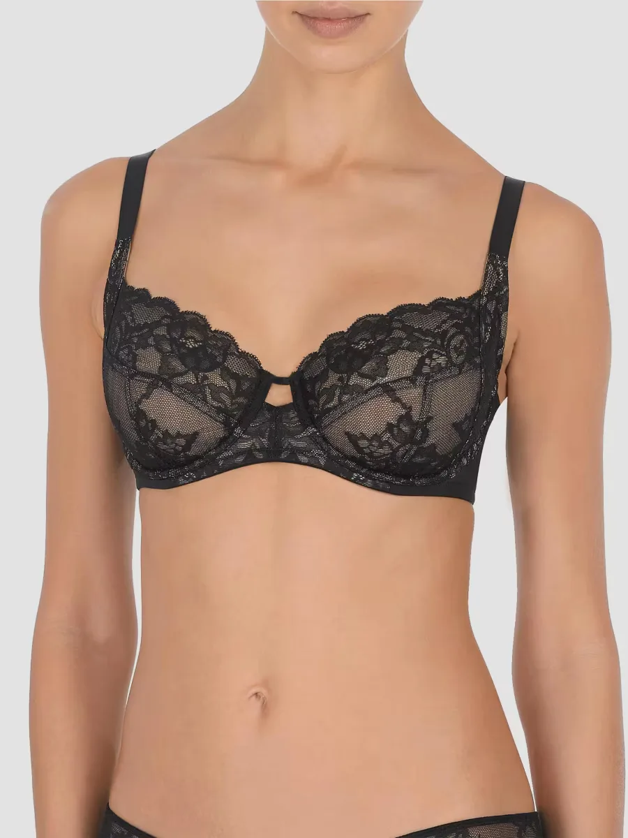 Statement Lace Side Support Bra by Natori
