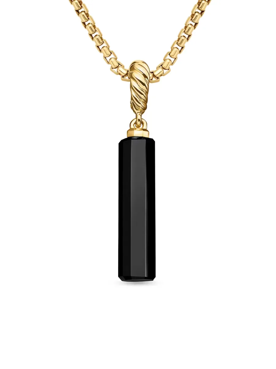 Barrel Amulet - Black Onyx by David Yurman