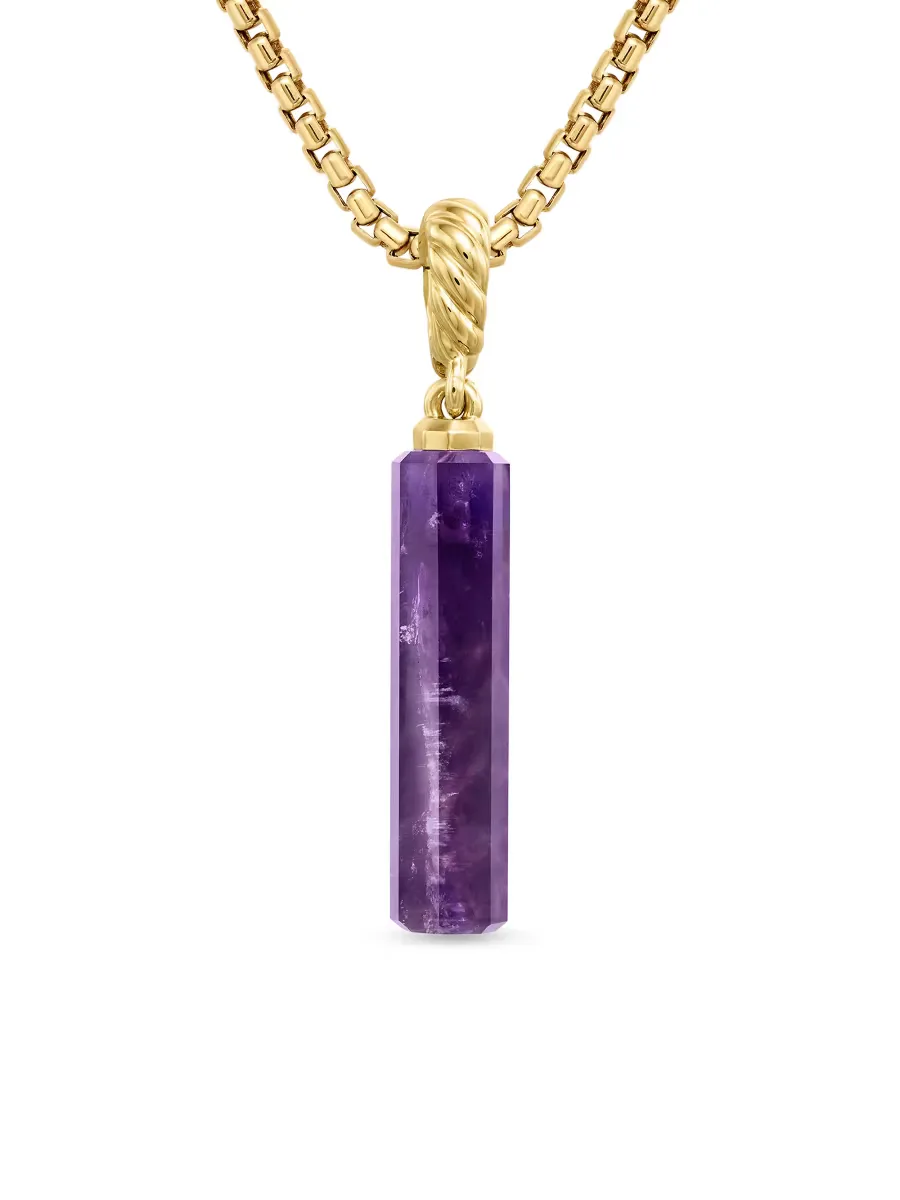 Barrel Amulet - Amethyst by David Yurman