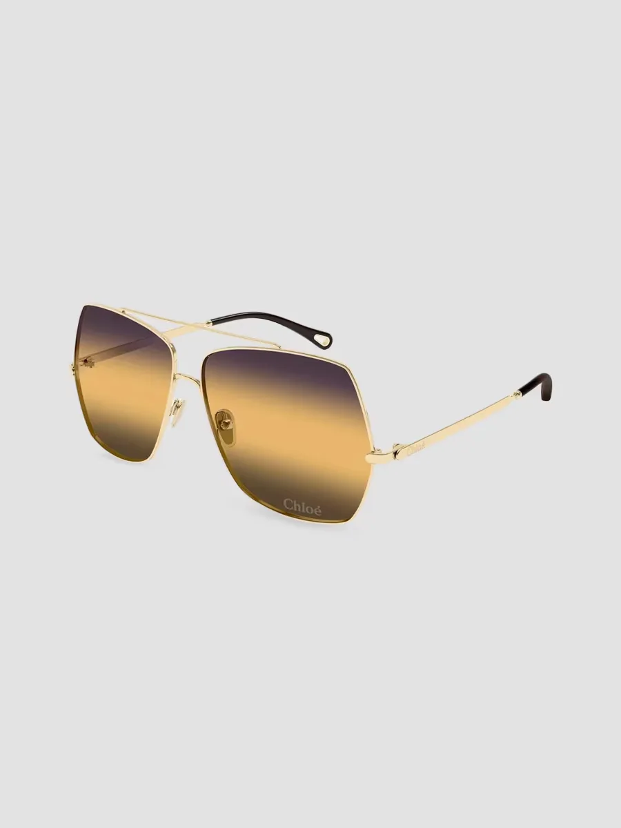 62MM Aviator Sunglasses by Chloé