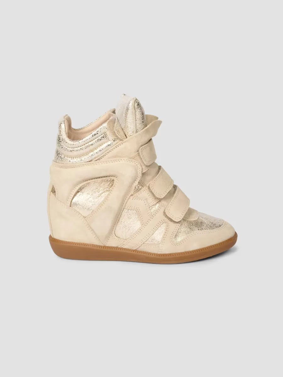 Bekett Leather High-Top Sneakers by Isabel Marant