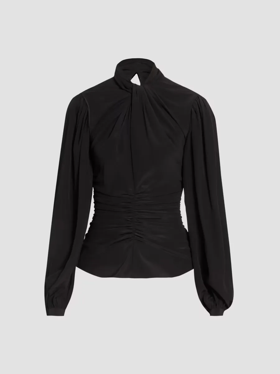 Depsona Silk Twisted Top by Isabel Marant