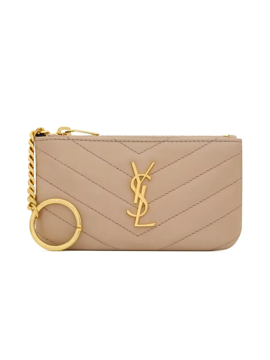 Monogram Matelasse Leather Zip-Around Wallet
