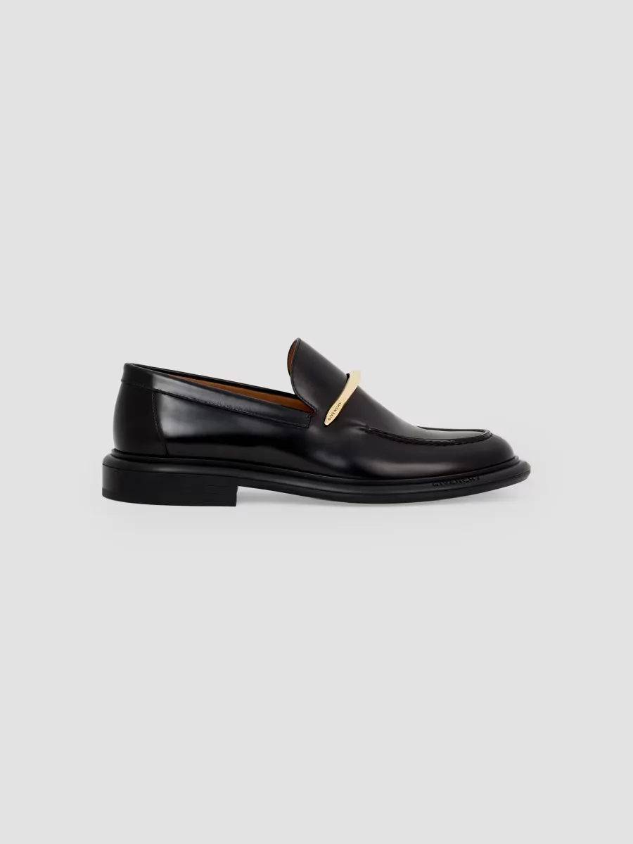 Pinch Loafers in Brushed Leather by GIVENCHY
