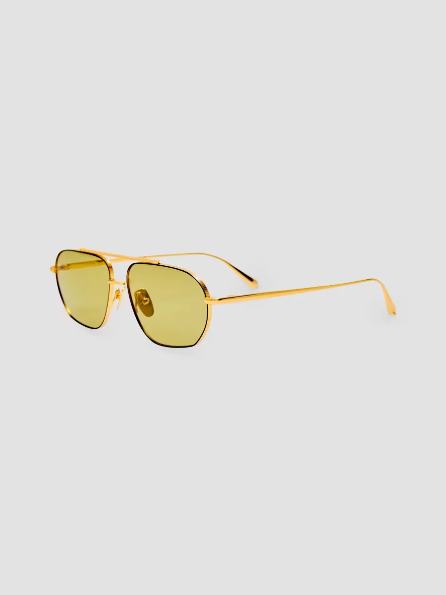 Arden 55MM Wire Frame Sunglasses by Linda Farrow