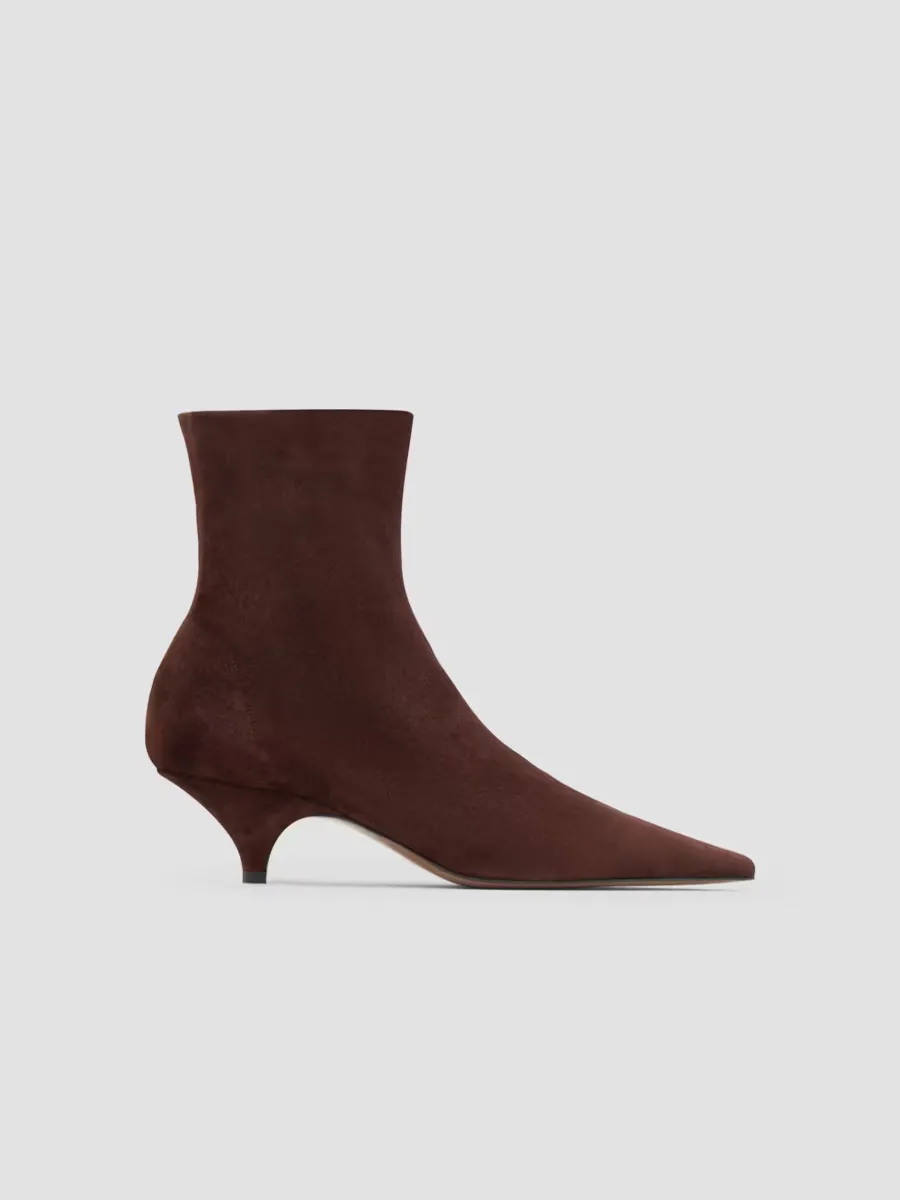 Poera 40MM Stretch-Suede Ankle Boots