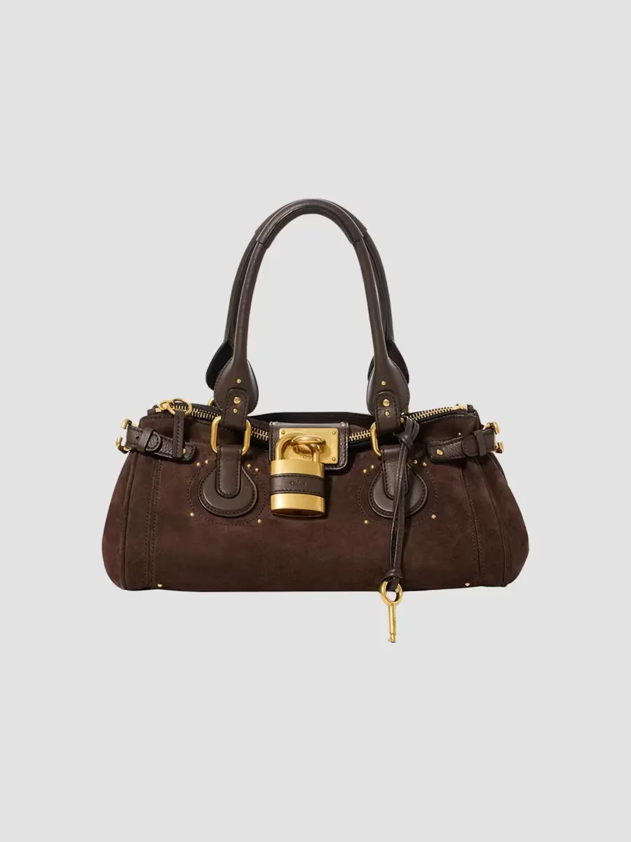 Paddington Suede Shoulder Bag by Chloé