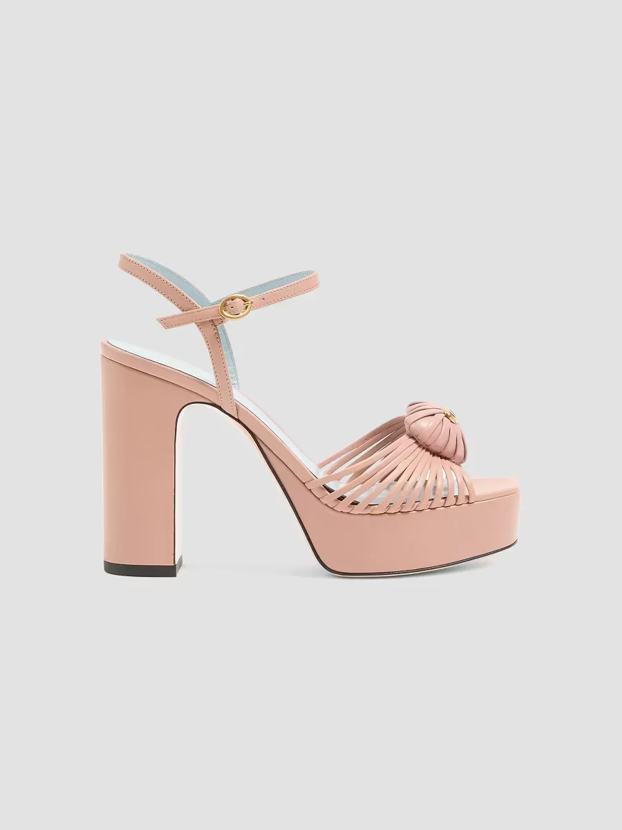 Sandal Royal 115MM Platform Sandals in Kidskin by Valentino