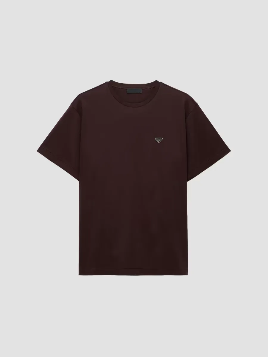 Cotton T-Shirt by Prada