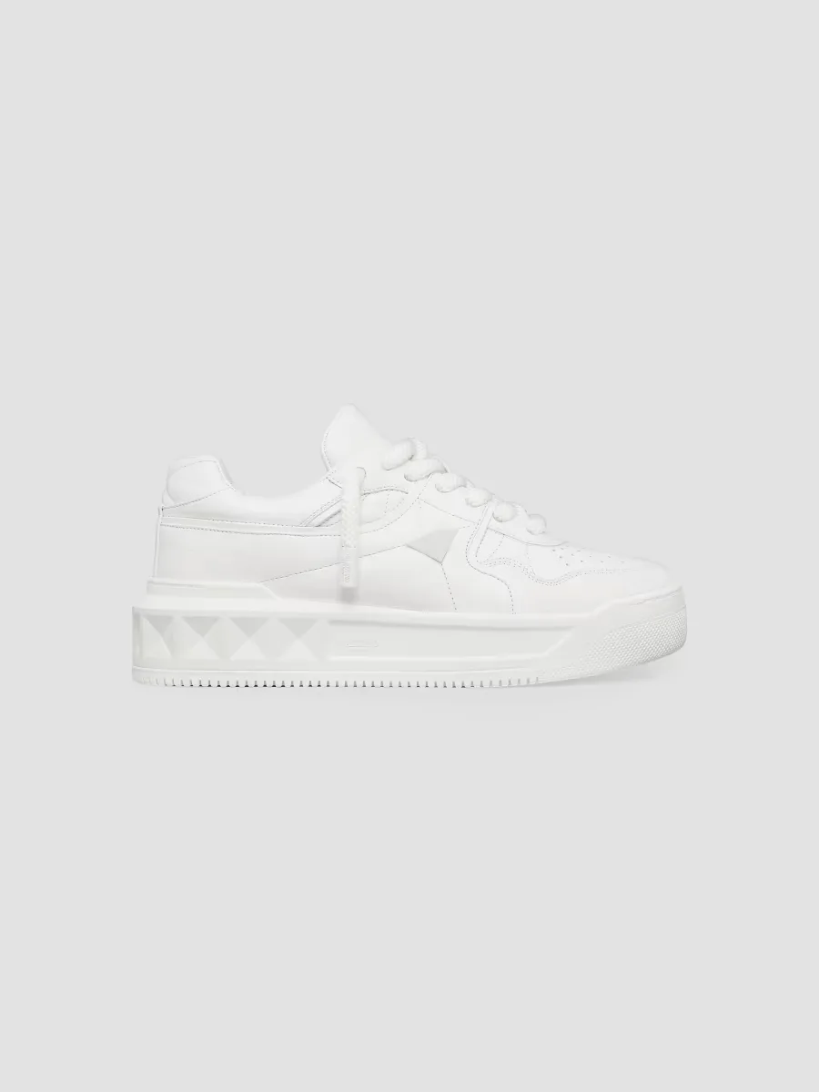 One Stud XL Nappa Leather Low Top Sneakers by Valentino