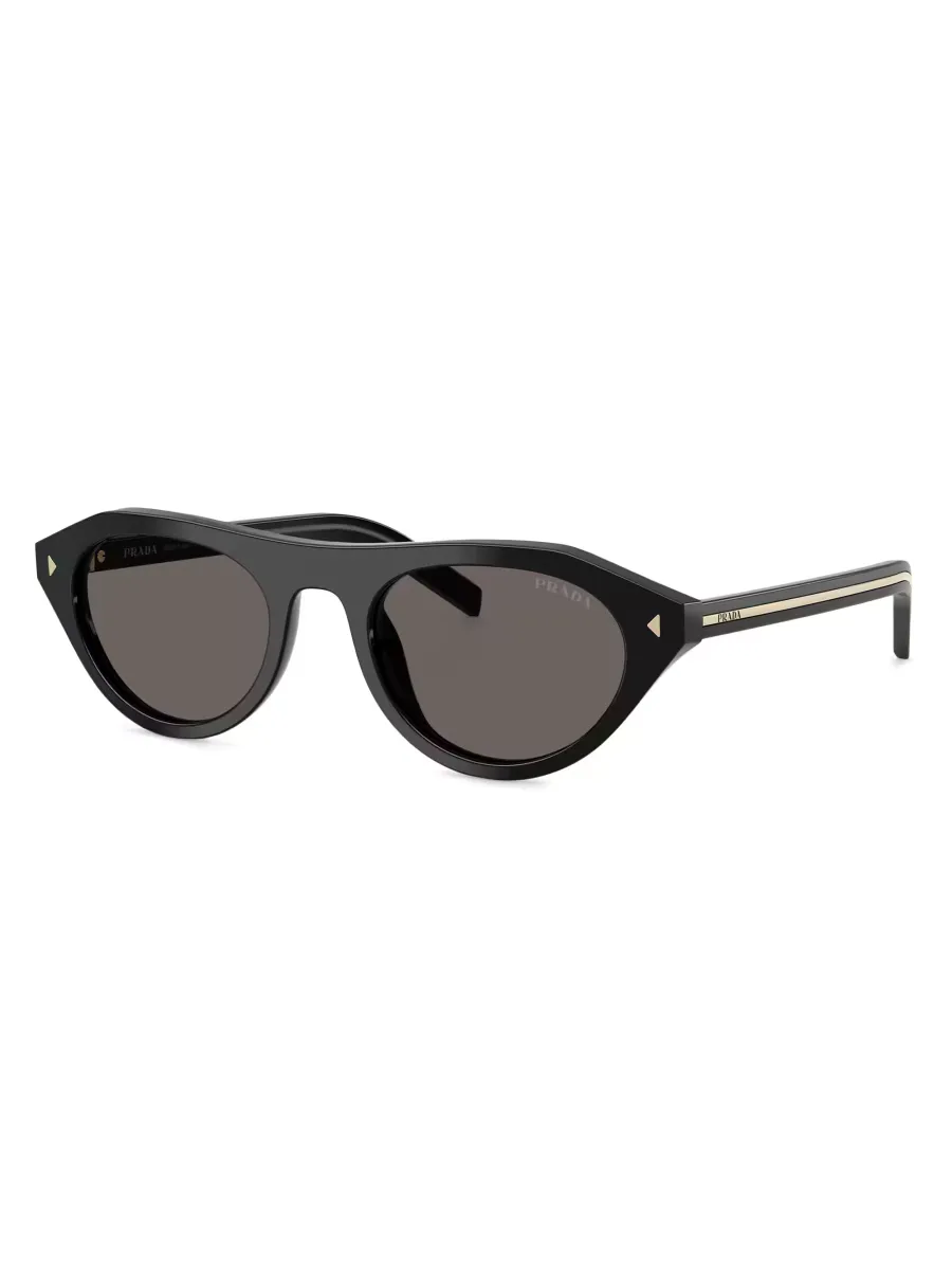 52MM Round Sunglasses by Prada