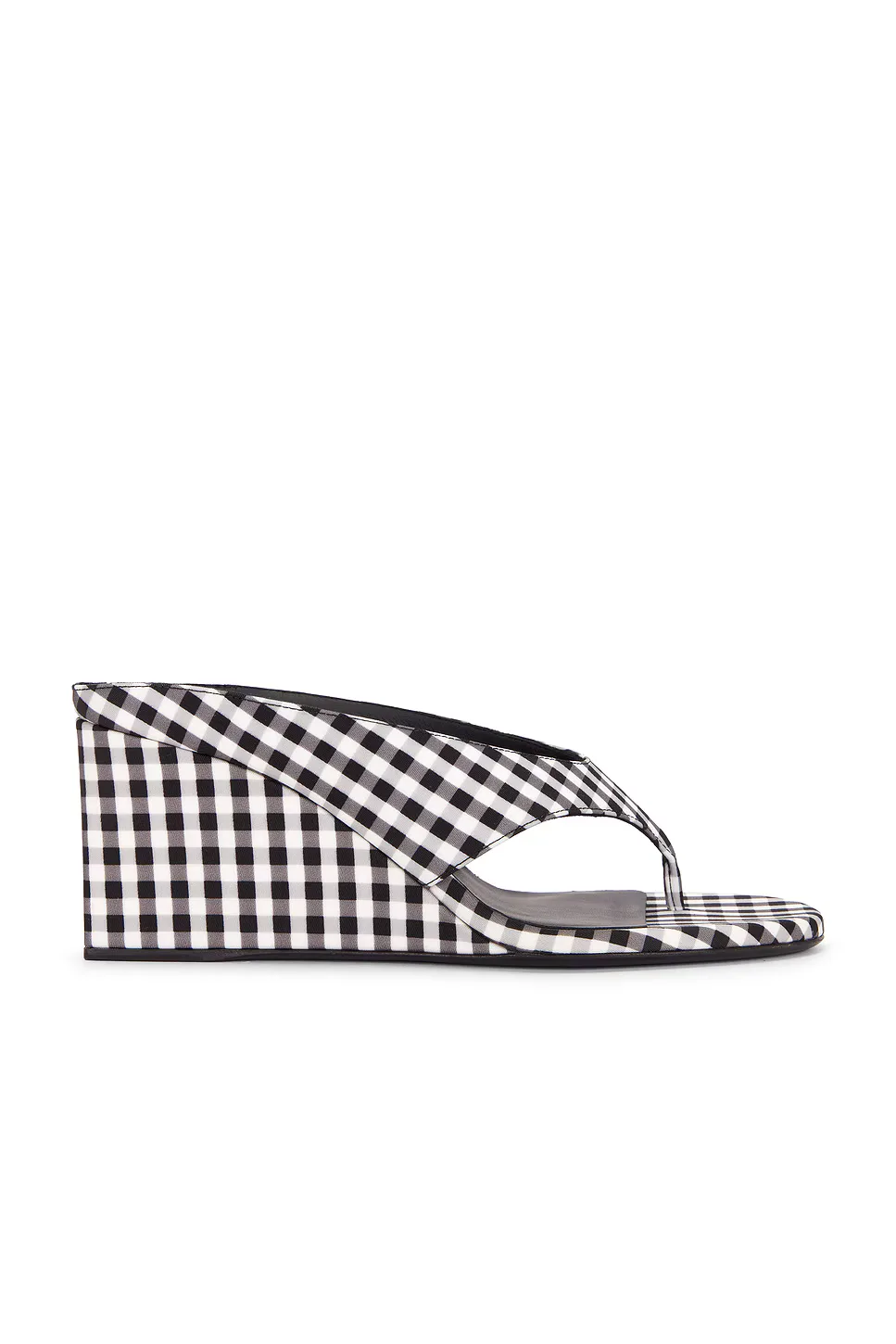 Cube Wedge Thong Sandal by Alaa