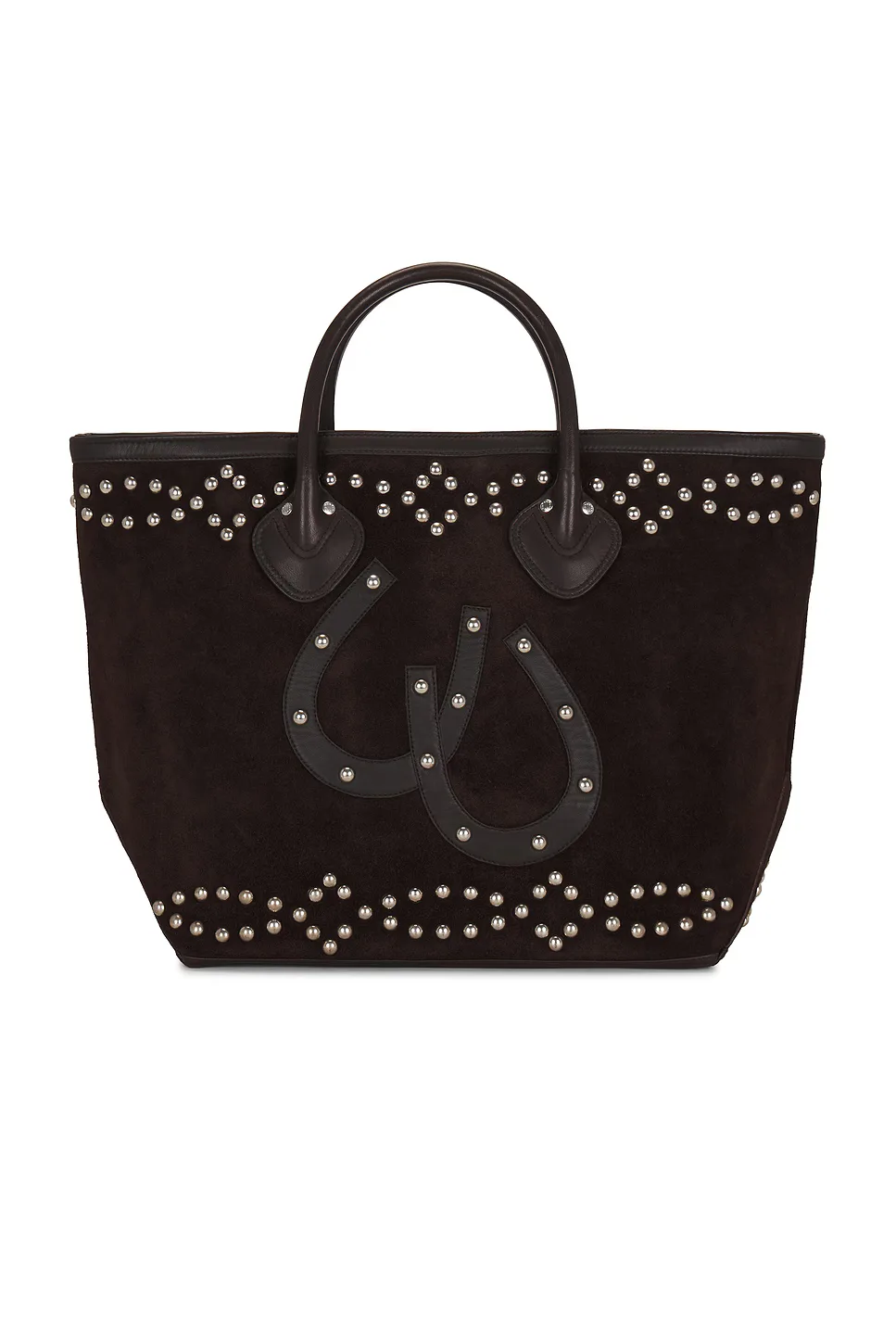 Studded Horseshoe Tote by Bode