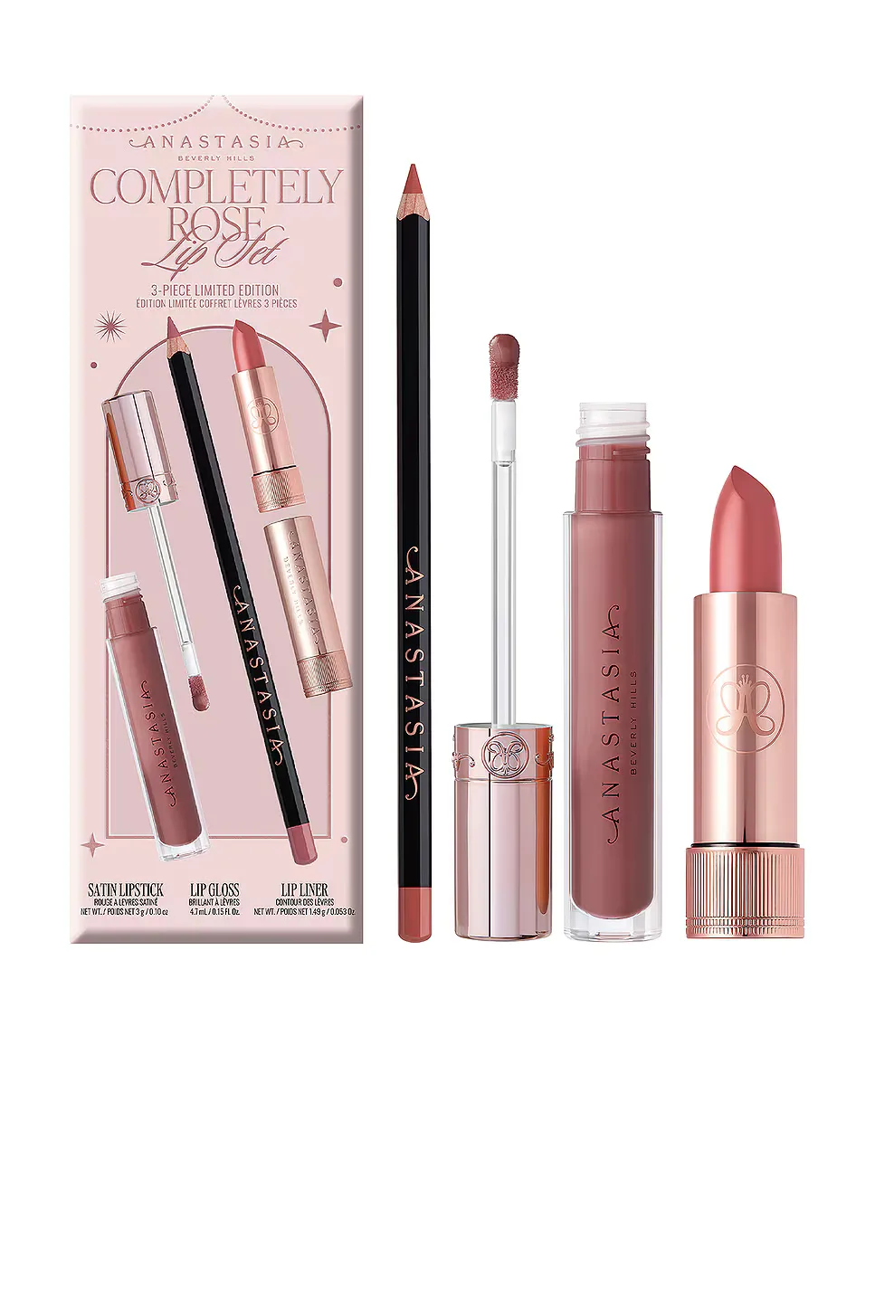 Completely Rose Lip Set by Anastasia Beverly Hills