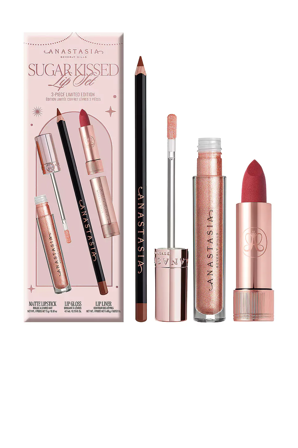 Sugar Kissed Lip Set by Anastasia Beverly Hills