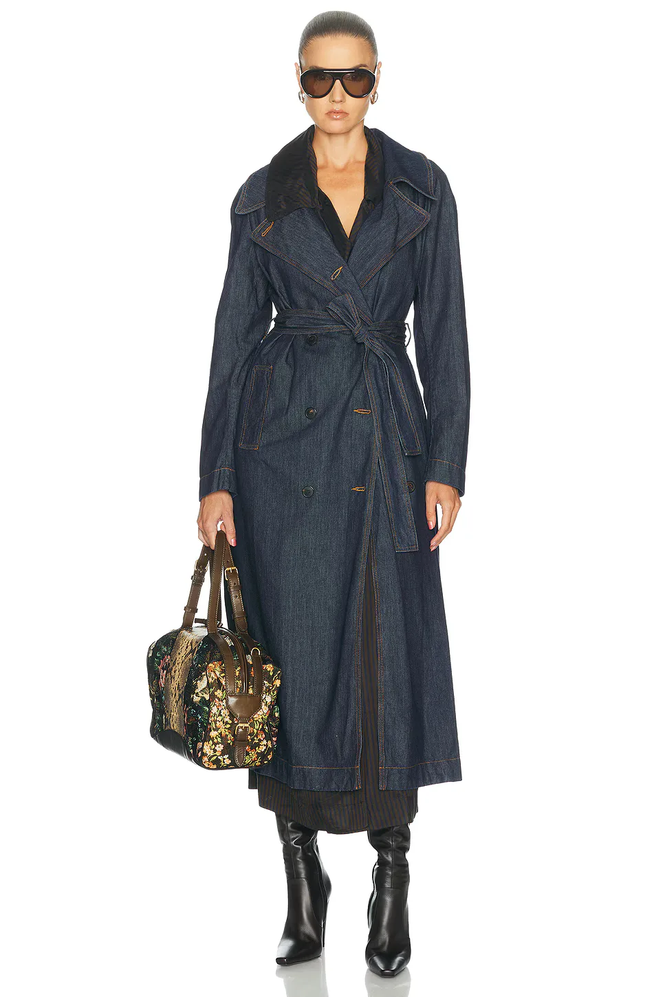 Rolana Coat by Dries Van Noten