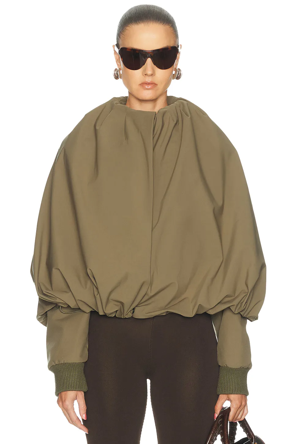 Bomber Cape Jacket by Balenciaga