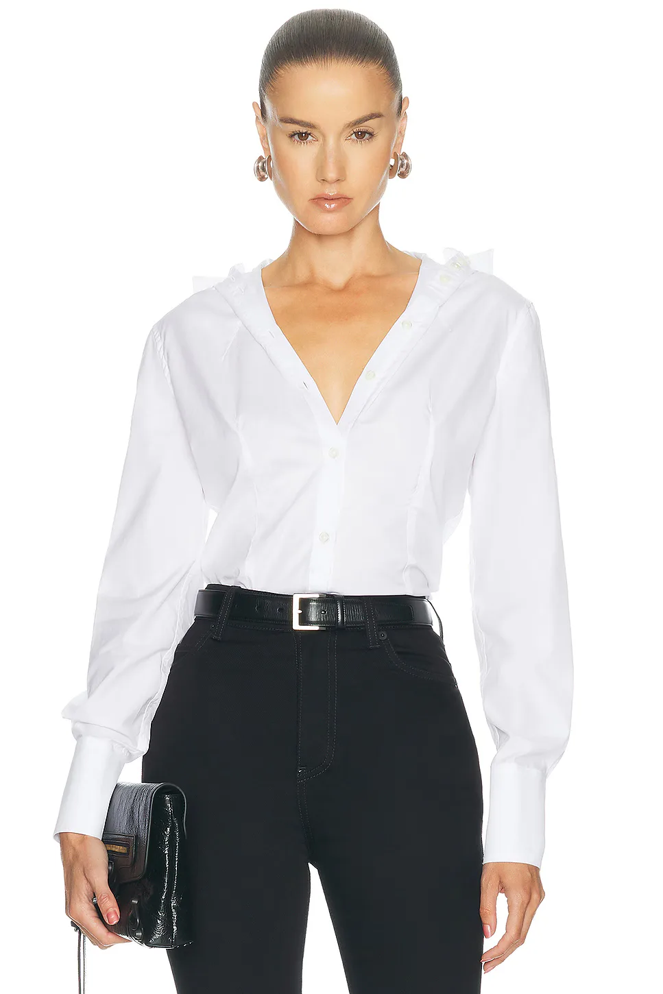 Hoodie Fit Shirt by Jean Paul Gaultier