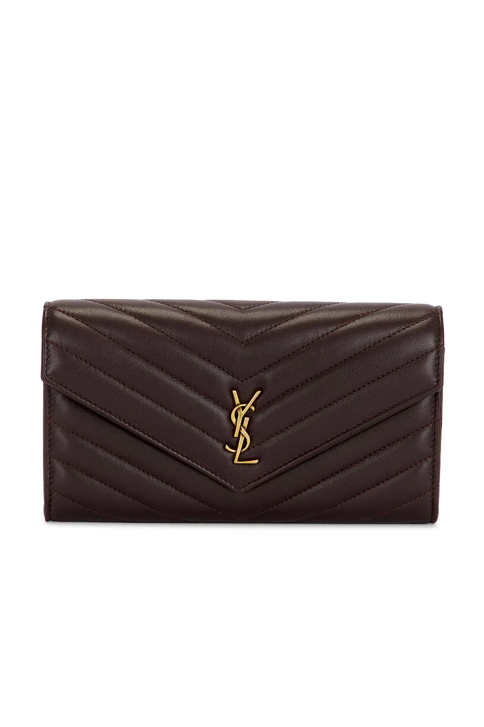 Cassandre Matelasse Large Flap Wallet by Saint Laurent