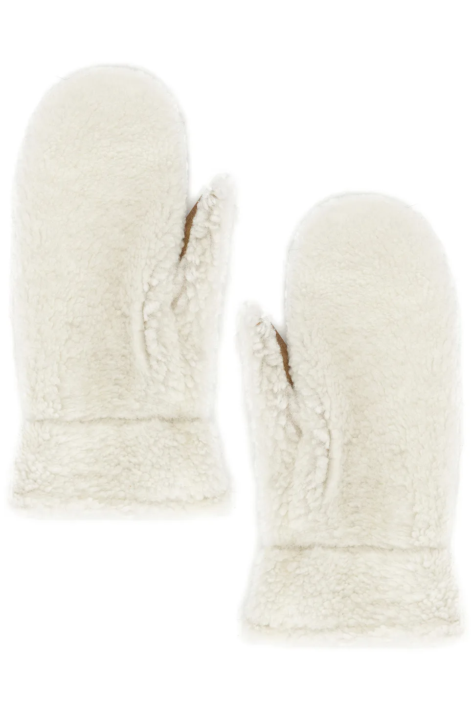 Merino Fur Mittens