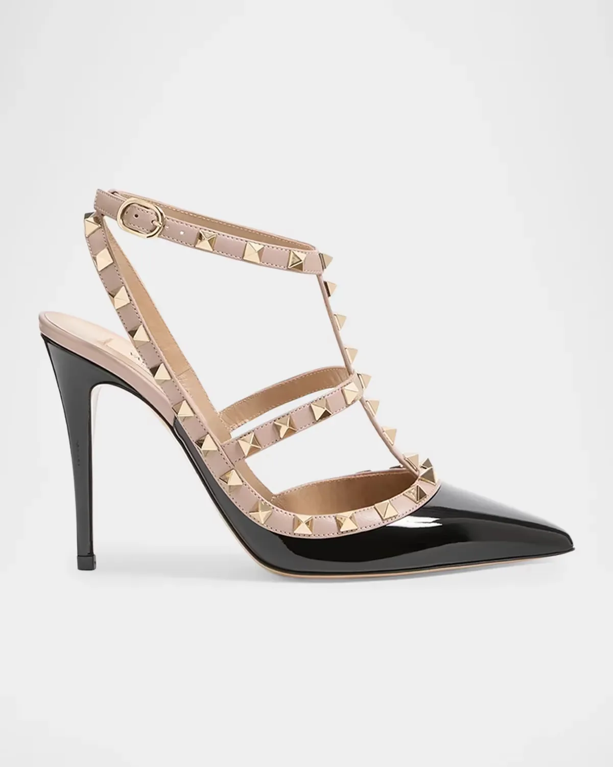 Rockstud 100mm Slingback High-Heel Pumps