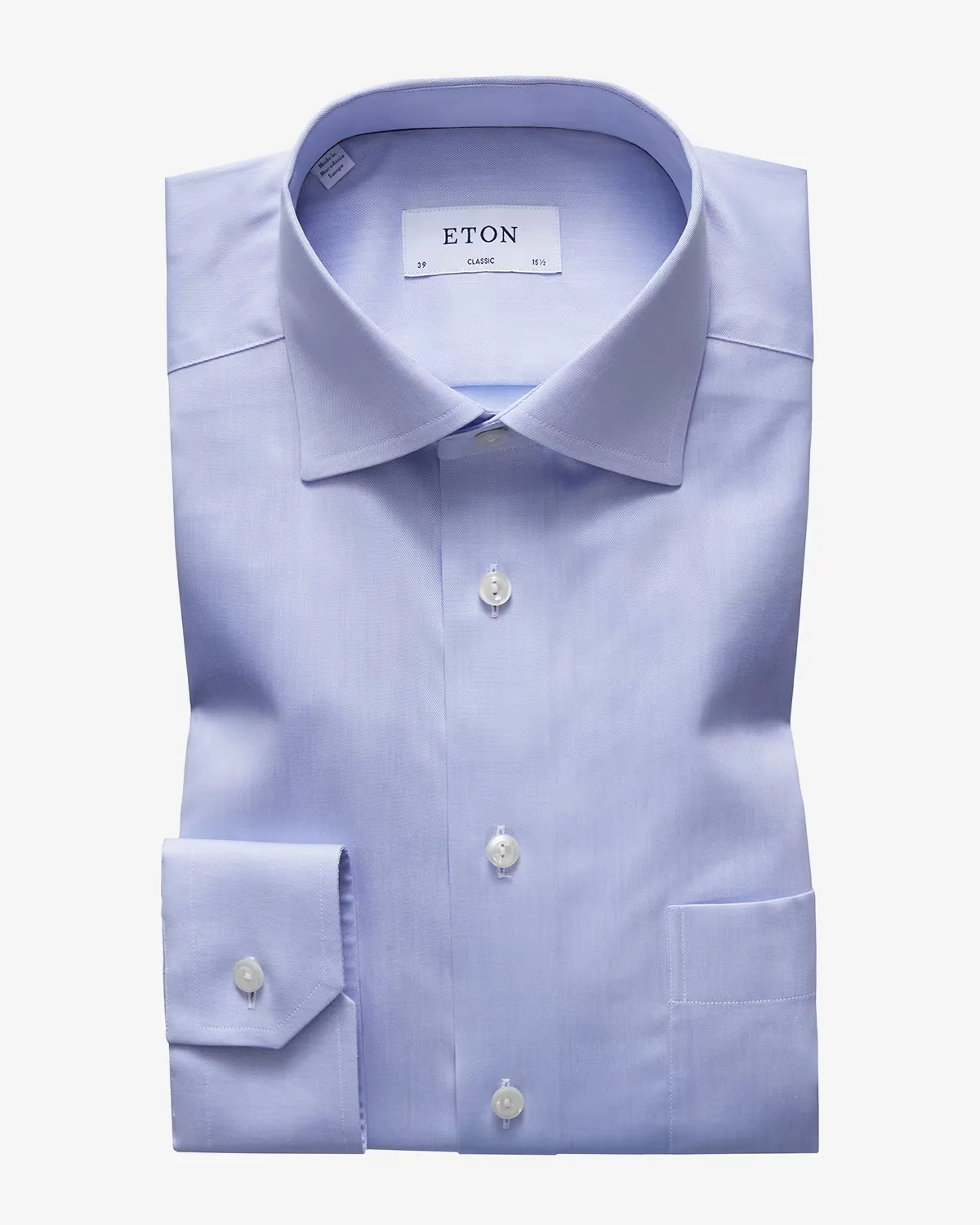 Classic-Fit Twill Dress Shirt by Eton
