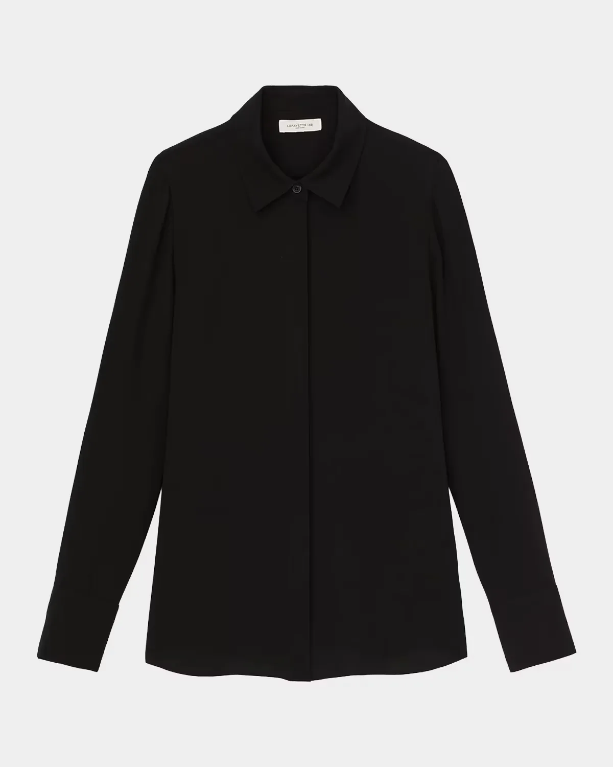 Scottie Silk Georgette Blouse by Lafayette 148 New York