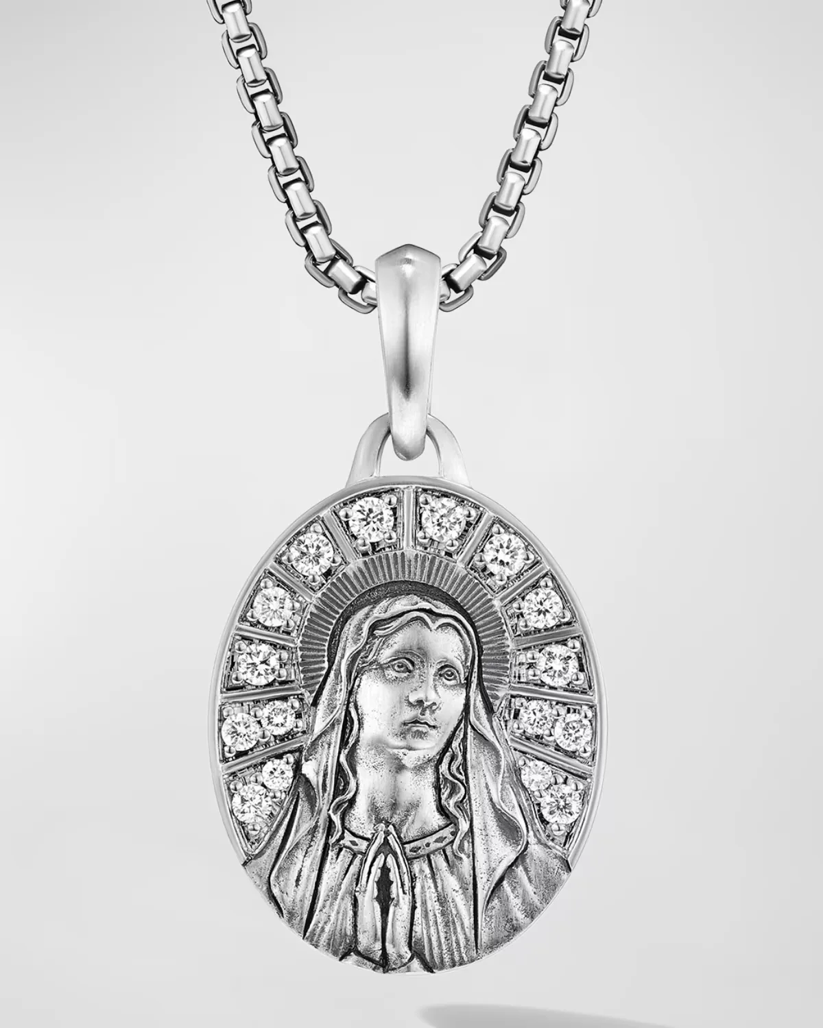 Mary Pendant in Silver, 30mm by David Yurman