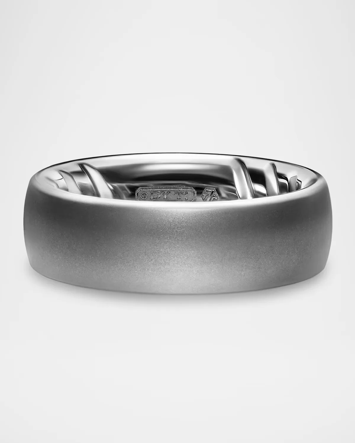 Streamline Band Ring in Antracite Titanium, 7.6mm by David Yurman