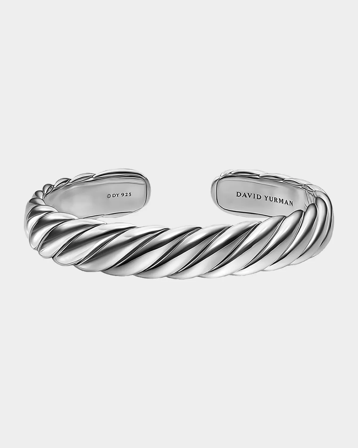 Sculpted Cable Flex Bracelet in Silver, 11mm by David Yurman