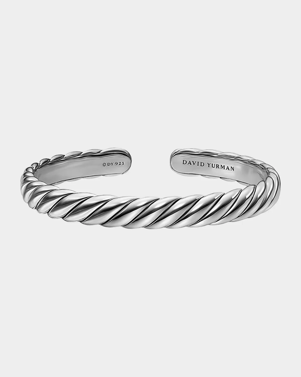 Sculpted Cable Flex Bracelet in Silver, 7.5mm by David Yurman