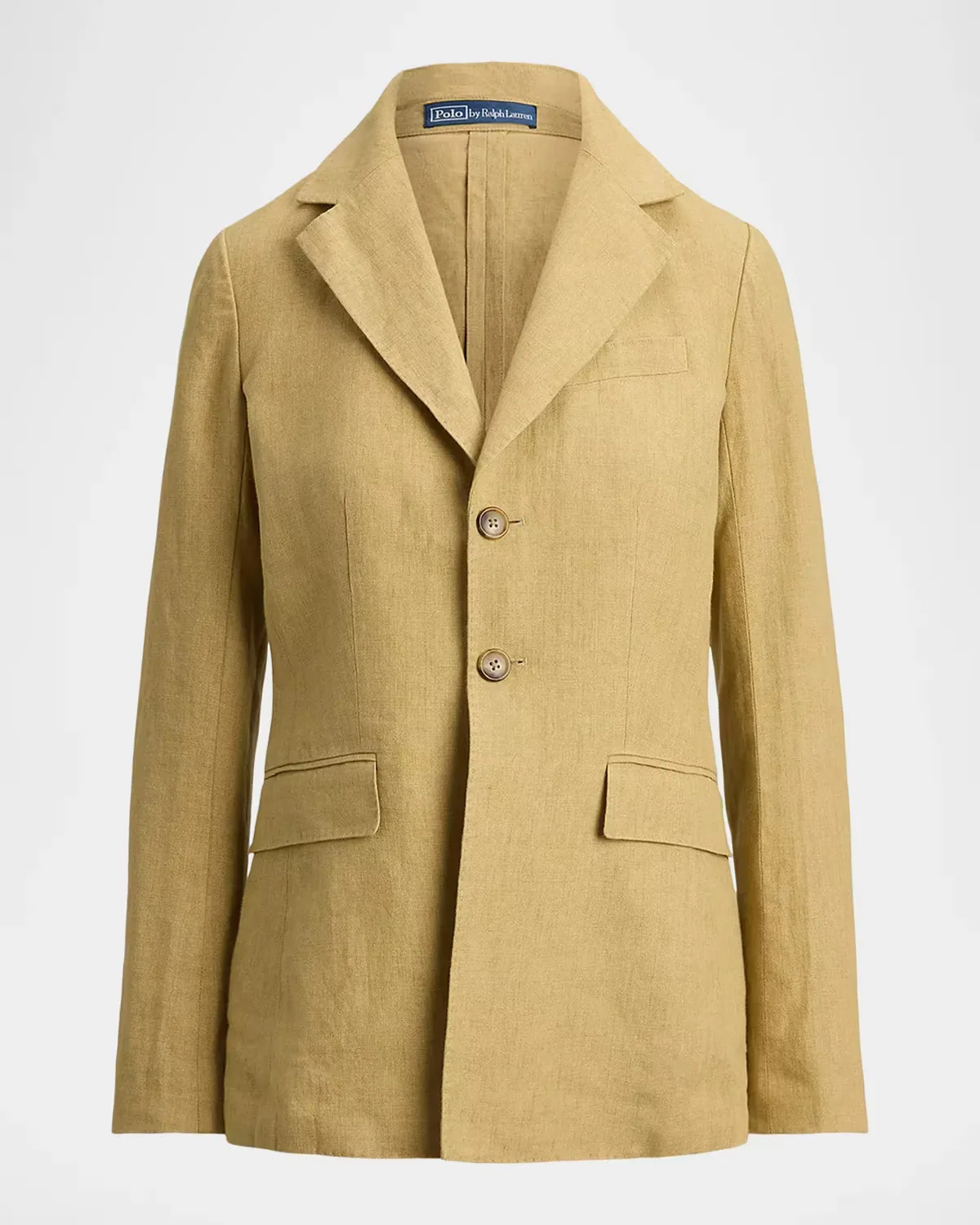 Single-Breasted Delave Linen Blazer by Polo Ralph Lauren