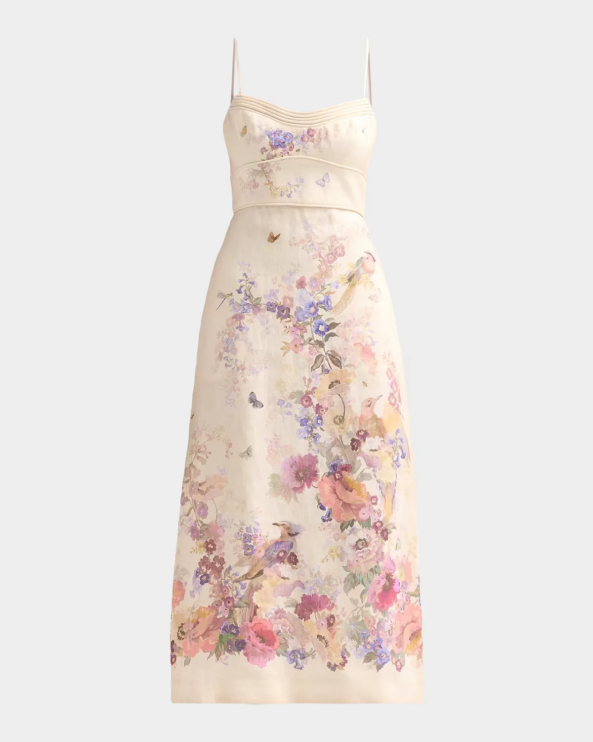 Alchemy Linen Midi Dress by Zimmermann