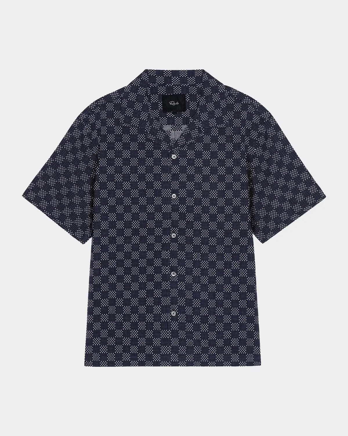Kin Check Cotton Camp Shirt by Rails