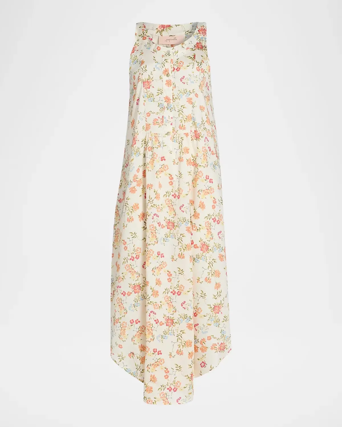 Amber Floral Cotton Nightgown by Papinelle