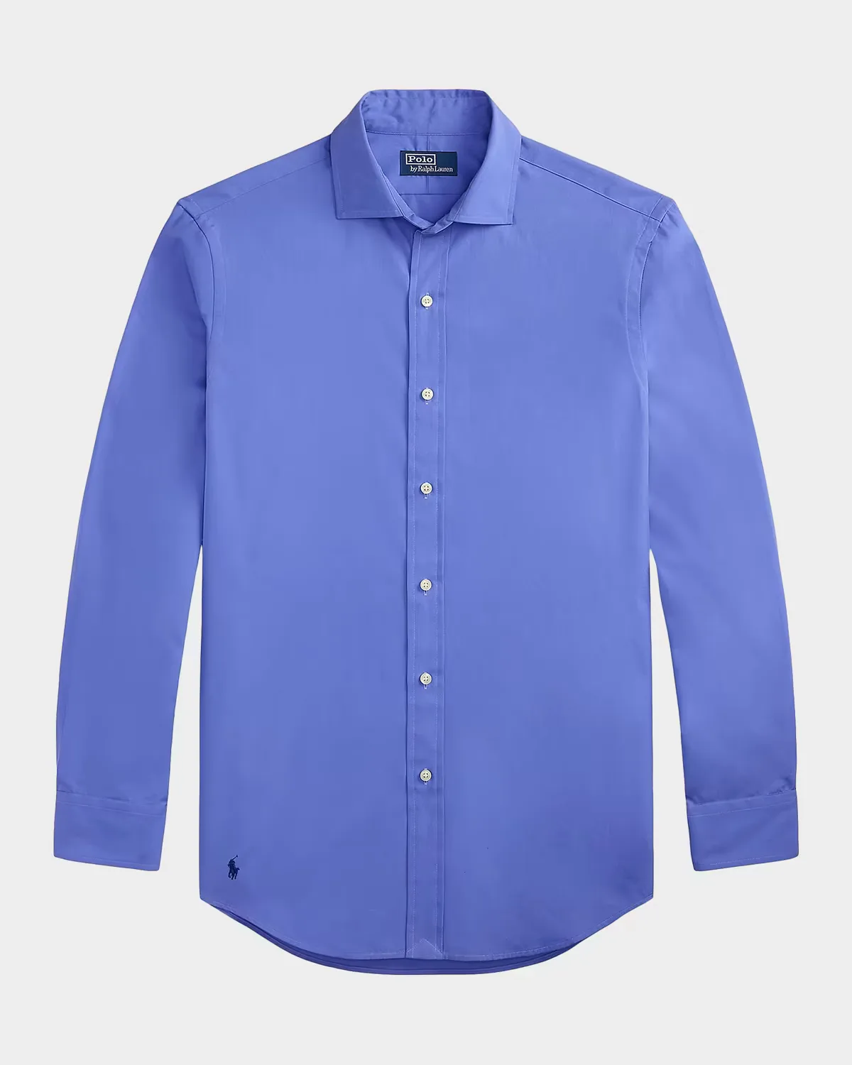 Cotton Embroidered-Pony Button-Front Shirt by Polo Ralph Lauren