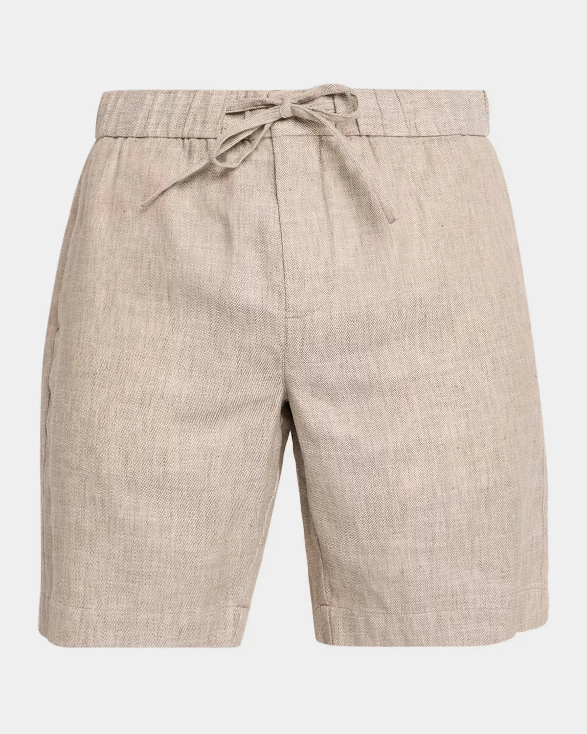 Felipe Linen & Cotton Drawstring Shorts by Frescobol Carioca