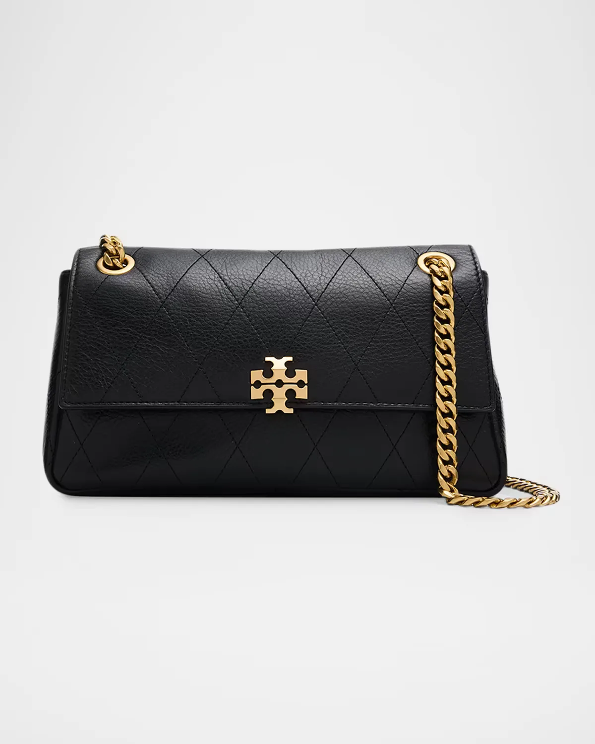 Charlie Quilted Leather Crossbody Bag by Tory Burch