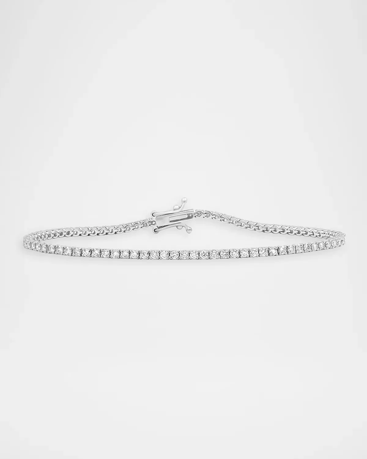 Lab-Grown Diamond 18K White Gold Tennis Bracelet, 2.0tcw by Lab Grown Diamonds