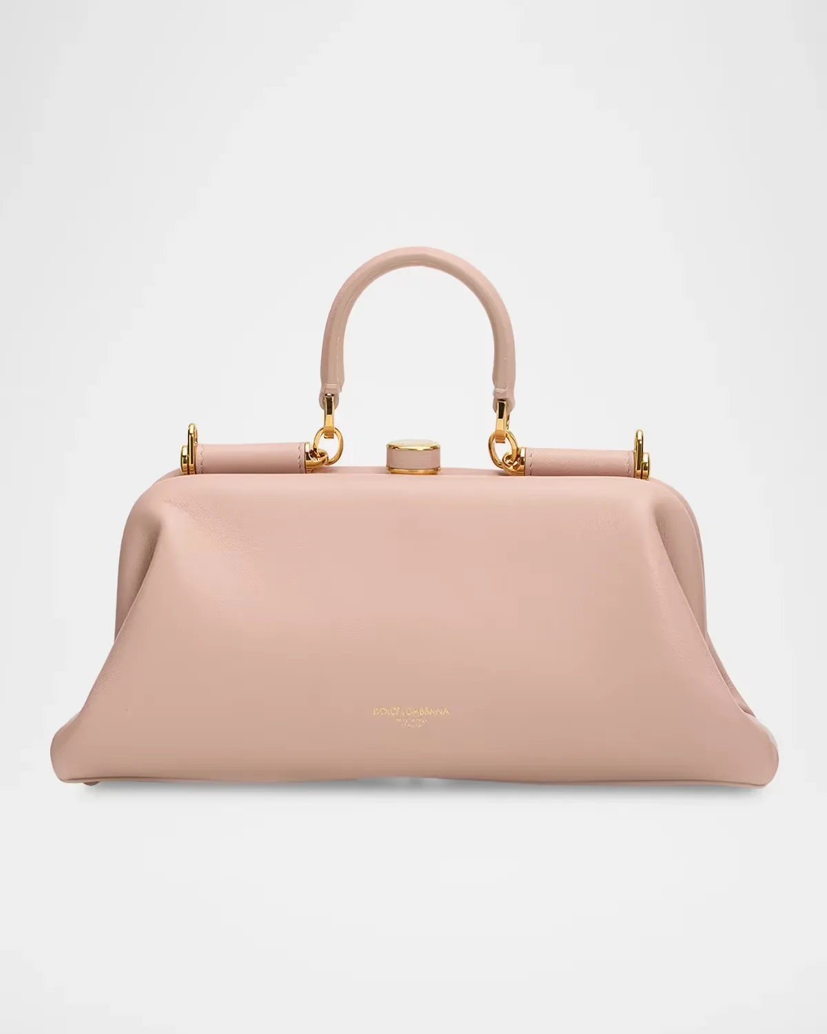 Nonna Small Leather Satchel by Dolce & Gabbana