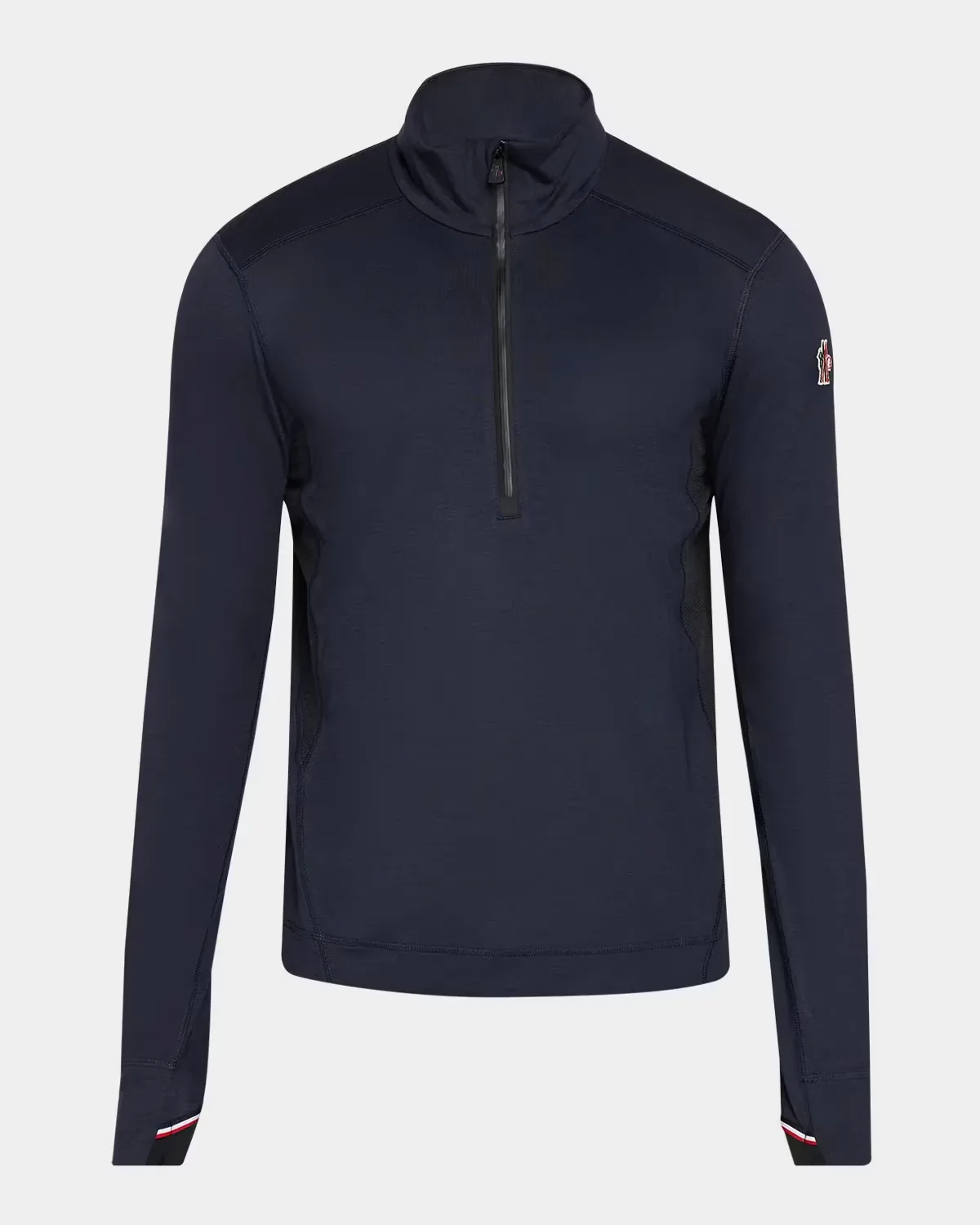 Stretch Jersey Half-Zip Sweatshirt by Moncler