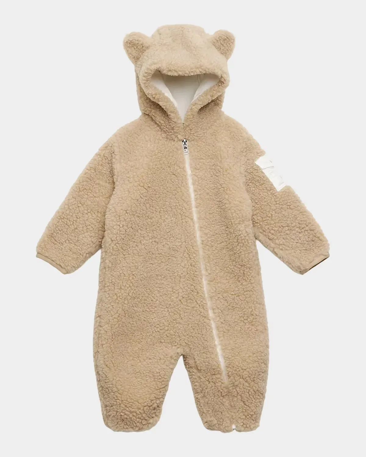 Hooded Teddy Baby Grow by Moncler