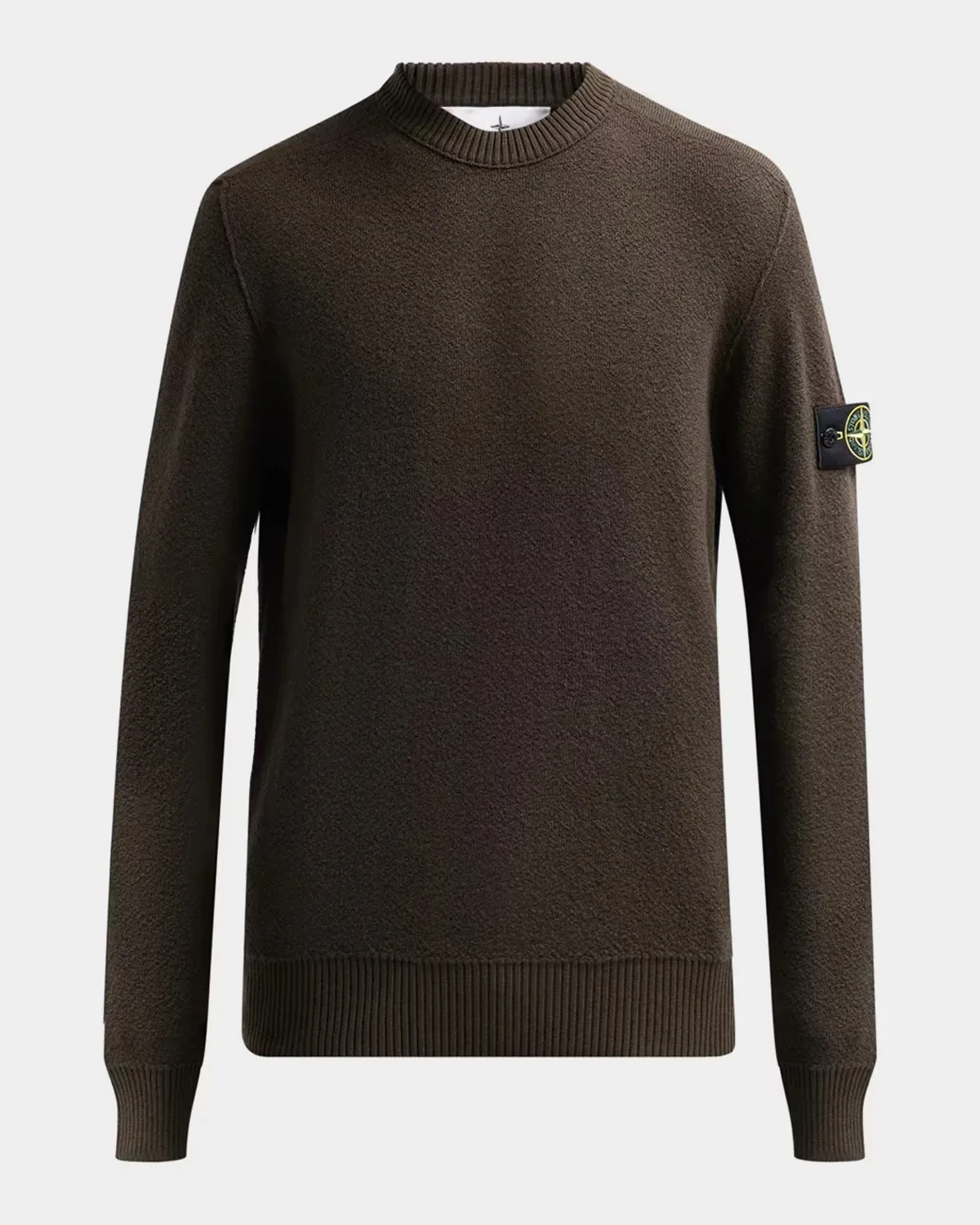 Wool Crewneck Sweater by Stone Island
