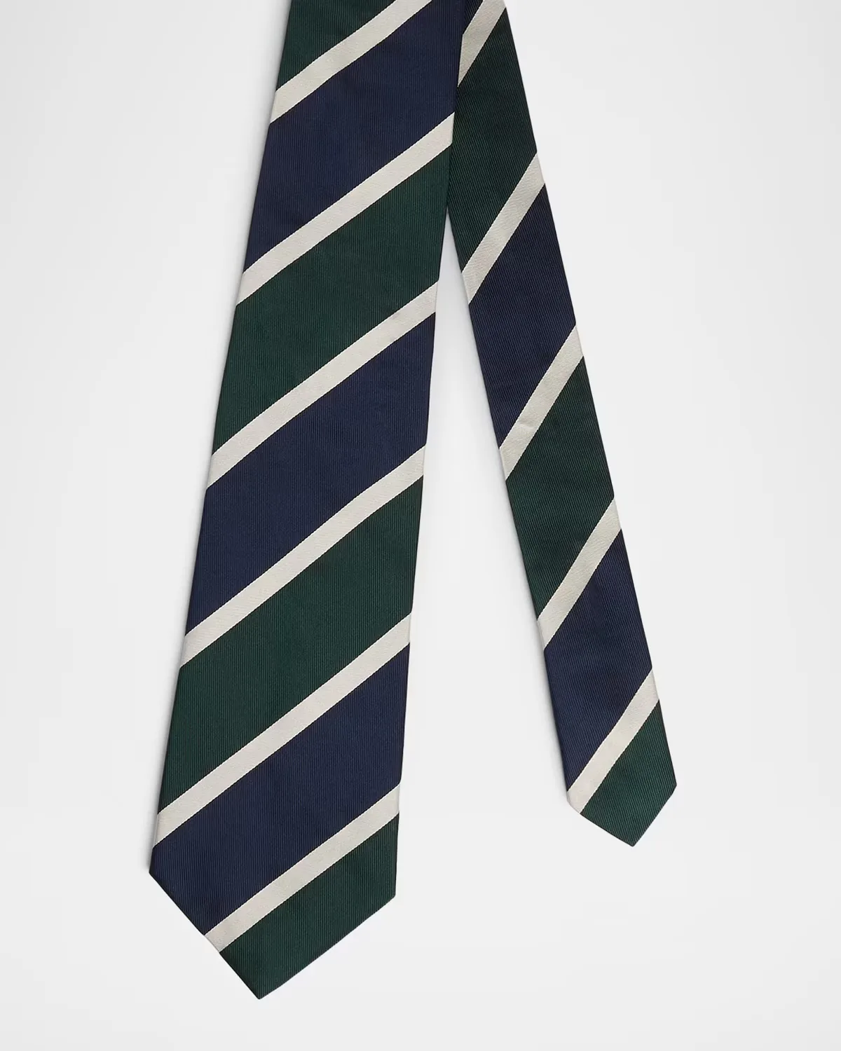 Silk Regimental Stripe Tie by dunhill